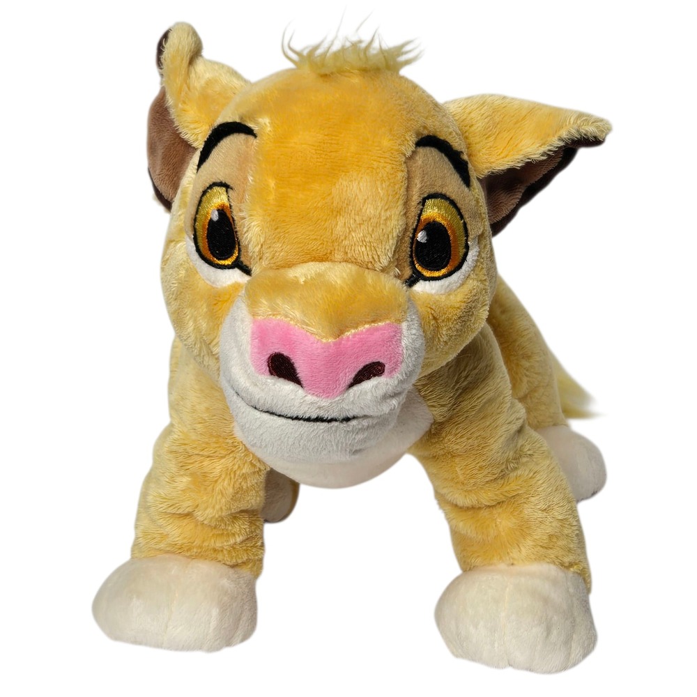 Disney Simba Lion King Plush 12" Big Cat‎ Cub Stuffed Animal Cartoon Zoo